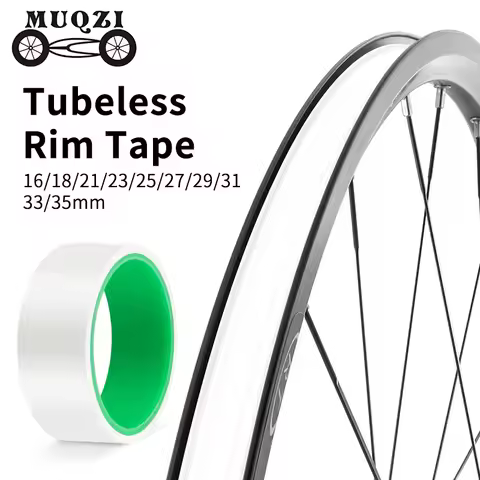 MUQZI Bike Tubeless Rim Tape 10m Tubeless Wheel Width 16/18/21/23/25/27/29/31/33/35mm MTB Road Bicyc