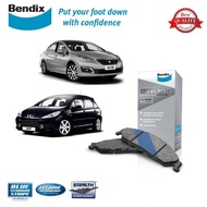 Original Bendix DB1758MKT Front Brake Pad - Peugeot 307/ Peugeot 408/ Citroen Picasso