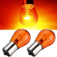 1/10pcs PY21W 1156 BA15S Amber Car Auto Scooter Indicator Break Parking Turn Light Bulb Lamp 21W DC1