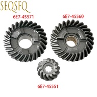 6E7 Gear Kit 6E7-45560 6E7-45571 6E7-45551 For Yamaha Gear Set 2 Stroke Outboard Motor 9.9HP 15HP 4 