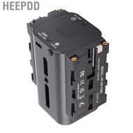 HEEPDD Type C to NP F Dummy Battery Double Sided  Power Adapter with 1/4In Mounting Thread USB Cable