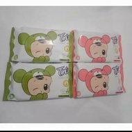 TINS BABY WIPES NON-ALCOHOLIC 50 SHEETS PASEO BABY WIPES