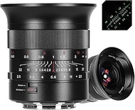 7Artisans 14mm F2.8 for L-Mount Lens, Wide Angle, Full Frame, 116° Lenses, Manual Focus, Compatible
