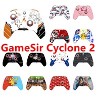72 Colors Graphics Vinyl Skin Wrap Remote Sticker Decal Compatible with GameSir Cyclone 2 Controller