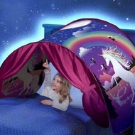 PINBO เต็นท์นอนผลิตภัณฑ์เครื่องนอนสำหรับเด็ก,ตาข่ายกันยุงกันฝันที่เต็มไปด้วยดวงดาวช่วยใน