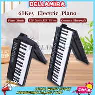 61/88 tuts folding piano, smart electric piano 61-tuts bluetooth portable keyboard small piano keybo