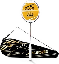 Hundred Power Ray 900 Strung Badminton Racket with Full Cover | 79 Grams | Maximum Tension ≤32 lbs (