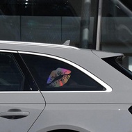 [SFI] Kiss Lip Car Stier Car Body Windows Bumper Windshield Motorcycle Helmet Tru Vehicles Automobil