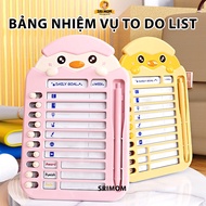 Chicken To Do List Mission Board, Weekly Planner Board, Helps Children Increase Discipline, Form Goo