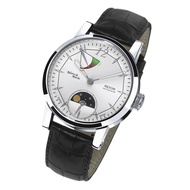 Epos Sophistiquee Silver Power Reserve Hand-Wound Watch 3378