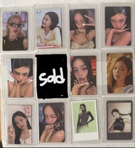 BLACKPINK Rosé Jisoo Lisa Jennie 官方小卡