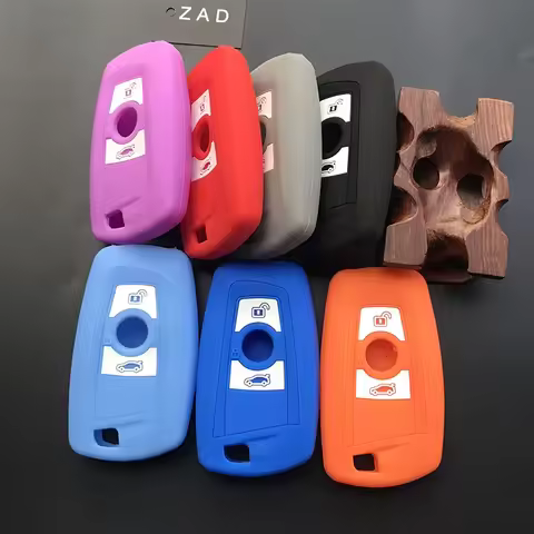 ZAD silicone key fob cover case shell skin hood for BMW F10 F20 F30 Z4 X1 X3 X4 M1 M2 M3 E90 1 2 3 5