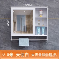 QM🍓Yimei Youpin Bathroom Mirror Mirror Cabinet Toilet Waterproof Mirror Cabinet Mirror Box Wall-Mounted Hanging Locker N