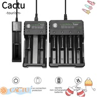 CACTU 18650 Battery Charger 16340 10440 USB LED Smart Charging