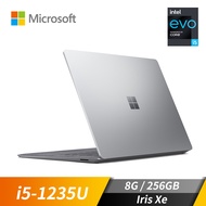 微軟 Microsoft Surface Laptop5 筆記型電腦 13.5" (i5-1235U/8GB/256GB/Iris Xe/W11/EVO認證)白金 QZI-00019