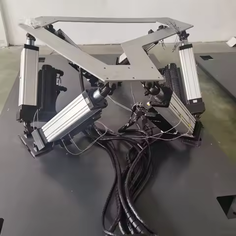 Sim Racing Linear Actuators Flight Simulator 6 Dof Motion Platform