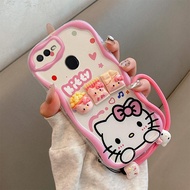 เคสนิ่มสำหรับ OPPO A5s เคส OPPO A7 A12 F9 Pro F9Pro เคส3D ลายหมีสตรอเบอร์รี่ Kuromi น่ารักลายการ์ตูน