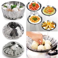 Multi-purpose 3-Pin Stainless Steel Steamer / Tray / Vortex / Steamer 26cm