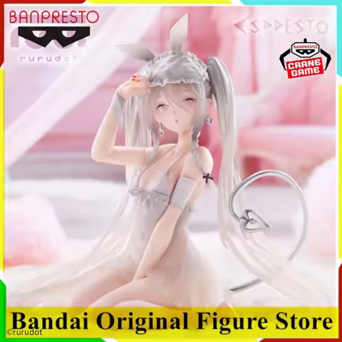 Original Banpresto Sugar Rurudo Eve Sleepy Bunny Girl Another Color Action Figurine Toys PVC Model F