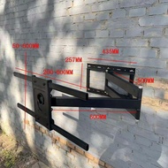Universal TV Wall-Mounted Bracket Retractable Adjustable Tilt Angle Gift Box 32-90 นิ้ว ชั้นวางจอแบน
