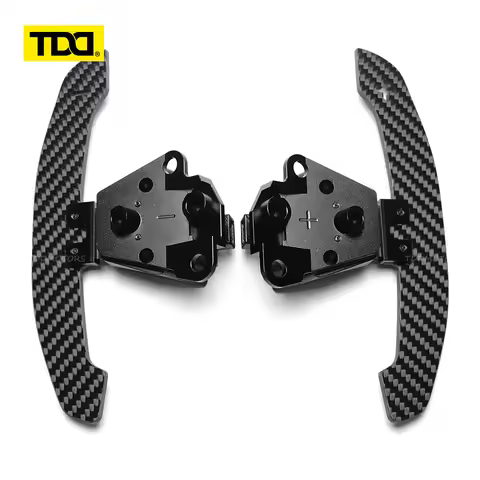 TDD Carbon Fiber Magnetic Paddle Shifters For Lexus IS NX RC 200 250 300 350 Toyota 86 BRZ Sport Ste