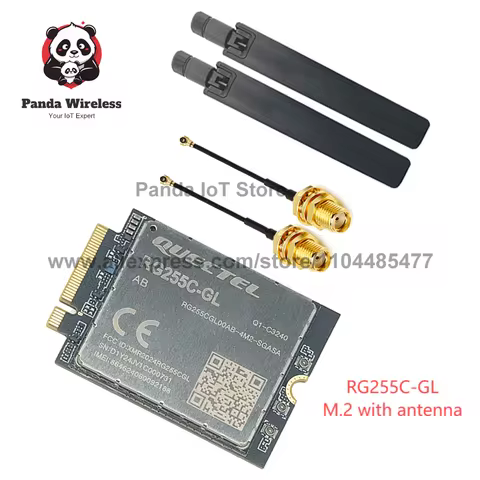 Quectel RG255C-GL M.2 MINI PCIE Package WWAN Module 5G RedCap RG255C RG255CGL00AB RG255CGL00AB-4M2-M