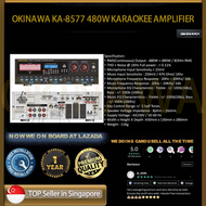 OKINAWA KA-8577 (AMP ONLY) PROFESSIONAL DIGITAL KARAOKE POWER MIXING AMPLIFIER (WITH/WITHOUT) INSTALLATION