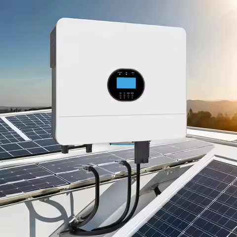 Growatt , 6000W Home Smart Solar ,Inverter 48V Grid Inverter 3 Phases 12KW Grid Inverter, Panels Sol