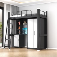 Loft Bed Combination Bunk Bed for Kid Bunk Bed for Adult Iron Bed Bunk Bed