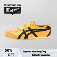 【100% Original 】Onitsuka Tiger MEXICO 66 Yellow/Black 1183C102-751 Low Top Unisex Sneakers