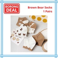 Cartoon Socks Women Socks Men Cartoon Stokin Perempuan Stokin Lelaki 1 Pair TLG