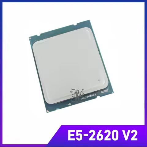 E5 2620 V2 LGA 2011 CPU Processor 2.1Ghz 6-core and 12 threads 80W E5-2620 V2 support X79 motherboar