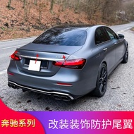For Mercedes W213 2016-2021 E-class E200 E300 E320 Spoiler ABS Car Rear Trunk Wing Spoiler
