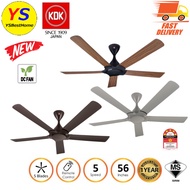 KDK (140cm/56") DC Motor K14PH (PBR/EY) / KDK Ceiling Fan K14YZ