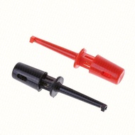 Petrichor New 1 Pair Single Hook Clip Test Probe Lead Wire Mini Grabber Kit For Multimeter