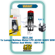 Bohlam Lampu Depan LED Motor Yamaha Mio Sporty Smile J M3 S Z Fino Xride Soul GT Xeon Nouvo Vega Jup