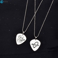 ISITA BOCCHI THE ROCK Necklace, Guitarhero Yamada Ryo Guitar Pick Pendant Necklace, Creative Kita Ik