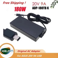 Original 20V 9A 180W AC Adapter Charger ADP-180TB K For ASUS ROG Zephyrus G14 GA403 USB Tip A22-180P