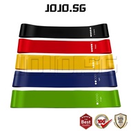 5PCS Resistance Band 100% Latex Elastic Exercise Band For Workout Stretch Bands for Legs