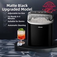 Hicon | Home and Commercial Small Round Ice Maker Machine