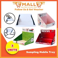 3 units Sampling Mobile Tray