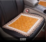 Carbonized Bamboo piece car cushion Summer mat Cushion No back small 33 sets summer general Mahjong