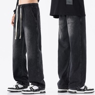 Ready Stock Seluar Jeans Lelaki Black Baggy Jeans Men Retro Jeans Men Seluar Jeans Baggy Lelaki Stra