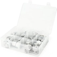 TAISHER 72PCS Carbon Steel JIC 37° Flare Cap & Plug Assortment Kit, SAE AN Fittings，Size 4 6 8 10 12