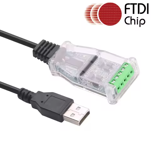 FTDI USB TO RS485 RS422 485 422 Module Communication Converter Adapter Cable with TXD RXD LED