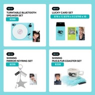 〖 Pre-order 預訂｜韓星 K-pop 〗SHINee 17TH ANNIVERSARY Official Merch MD 17週年 官方週邊 周邊 場周 小卡 手燈 Onew 溫流 Key