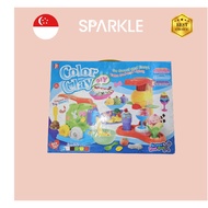Children birthday gifts🎁【SPARKLE】Funny Diy Color Clay Ice Cream Maker Educational Kitchen Play Dough Toy