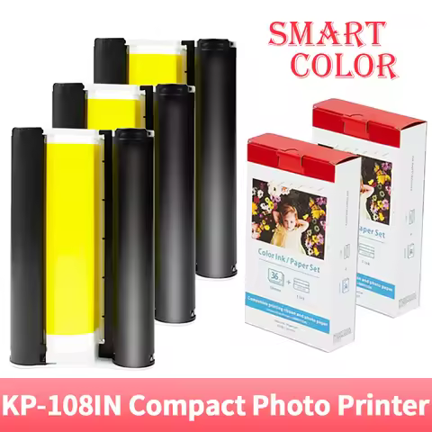 KP-108IN CP1500 Compact Photo Printer Kit Wifi wireless for Canon KP-108IN RP-108 KP-36 KC-36 KL-36