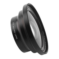 Digital Video Camera Wide Angle Lens 0.39X Macro 37mm Mount for Photography Detachable Close-Up with