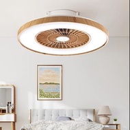 超薄吸頂風扇燈 (40W) 吊扇+吊燈 [AP592-51] Chandelier Light/Pendant Light + Ceiling Fan 收藏風葉 倍加安全 24檔變頻風力 四檔定時 正
